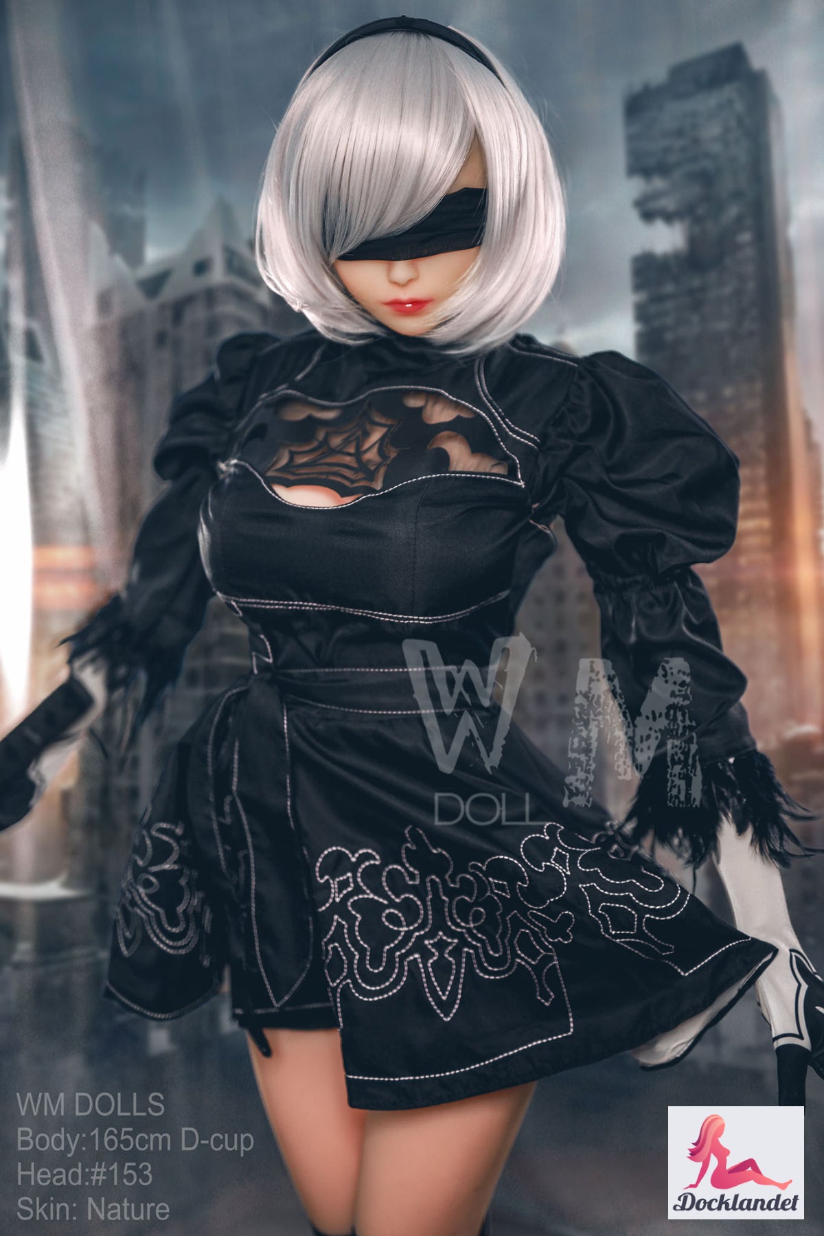 Yora 2b poupée sexuelle (WM-Doll 165 cm D-Kupa #153 TPE)