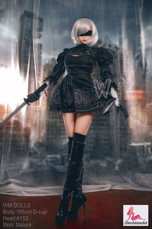 Yorha 2b poupée sexuelle (WM-Doll 165cm D-Kupa # 153 TPE)