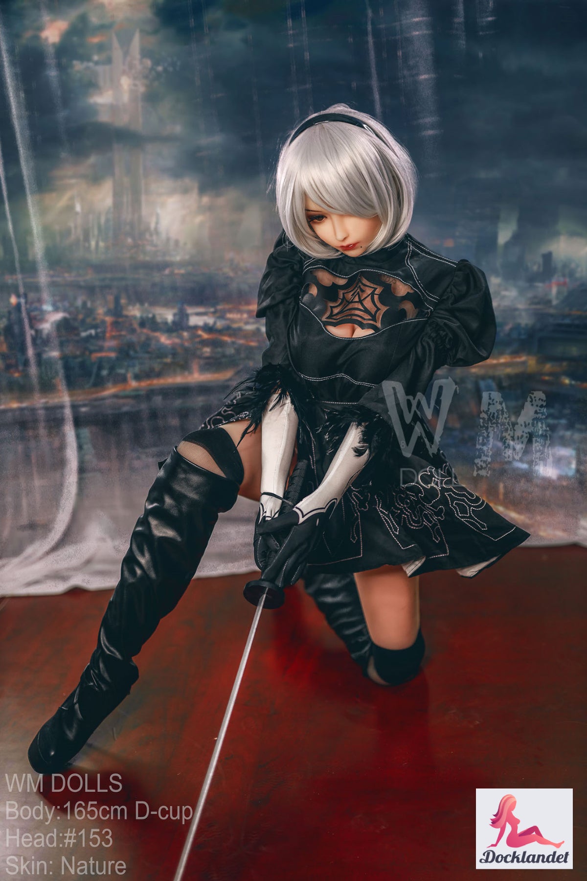 Yora 2b poupée sexuelle (WM-Doll 165 cm D-Kupa #153 TPE)