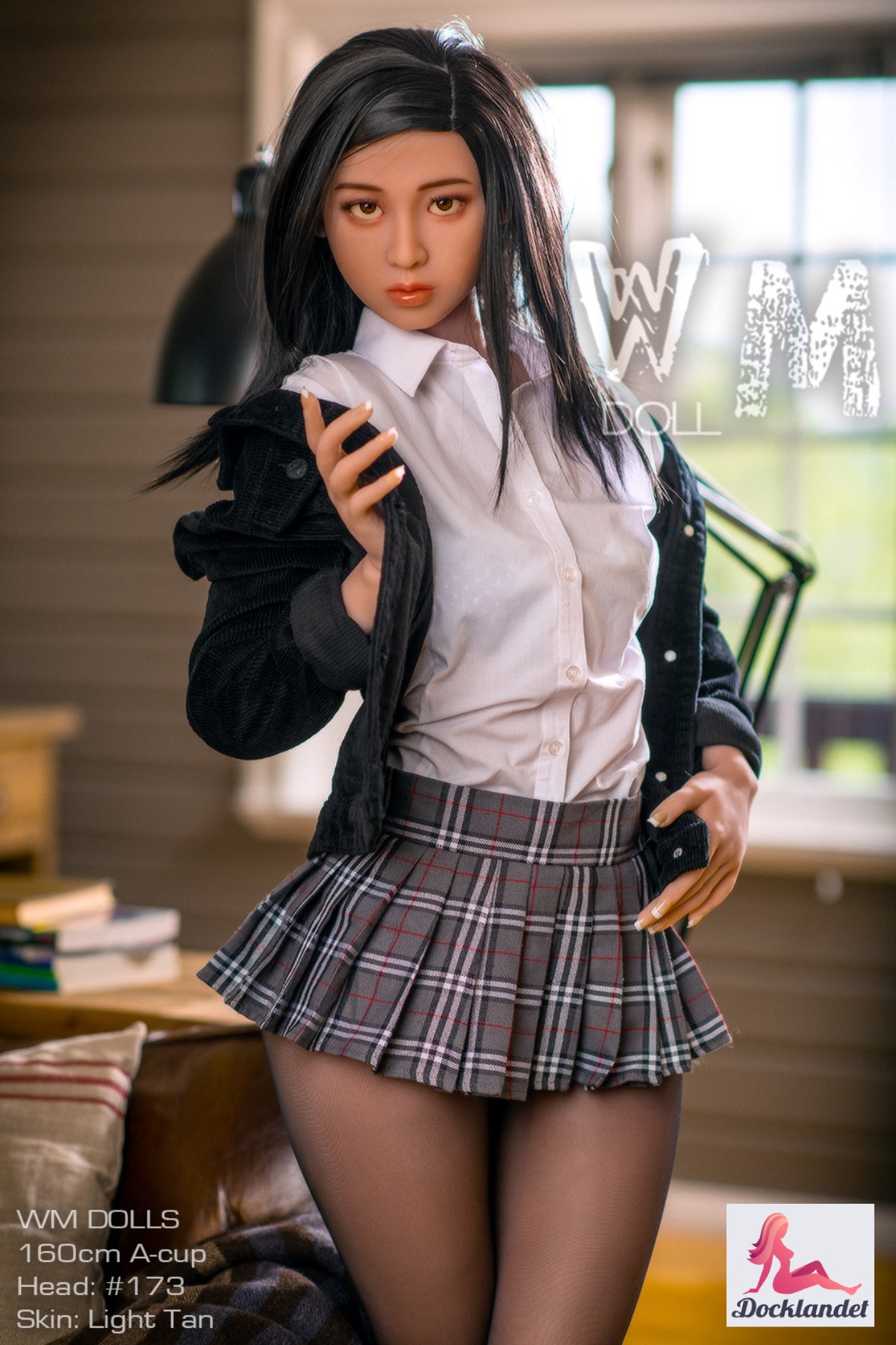 Nadia poupée sexuelle (WM-Doll 160cm A-Cup # 173 TPE)