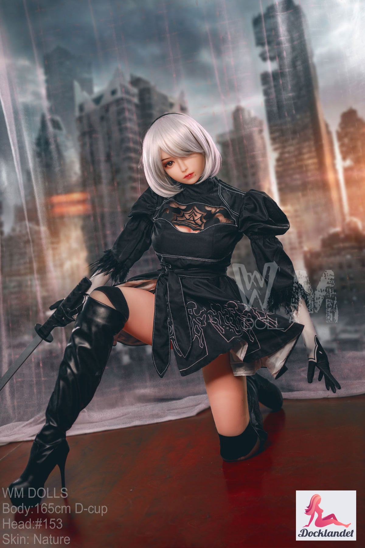Yora 2b poupée sexuelle (WM-Doll 165 cm D-Kupa #153 TPE)