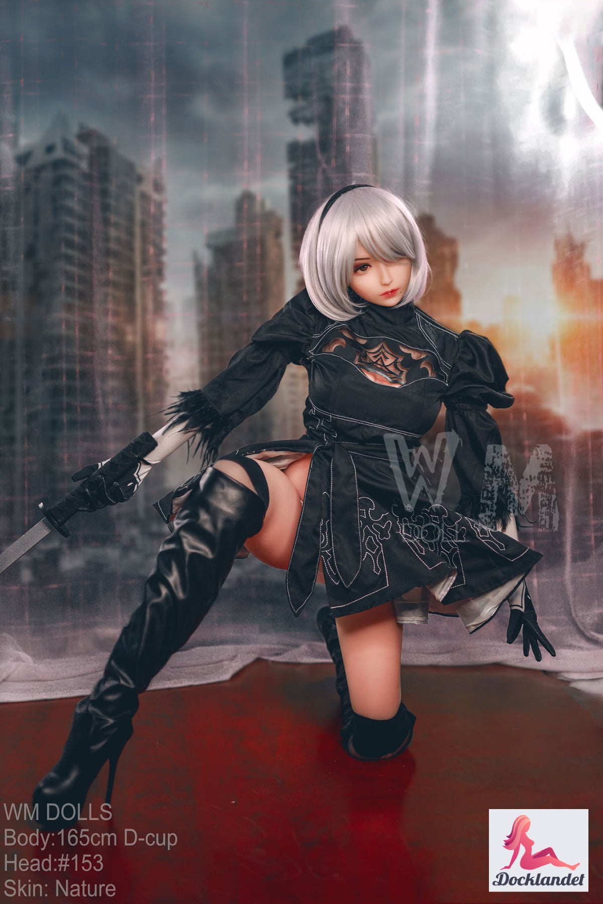 Yora 2b poupée sexuelle (WM-Doll 165 cm D-Kupa #153 TPE)