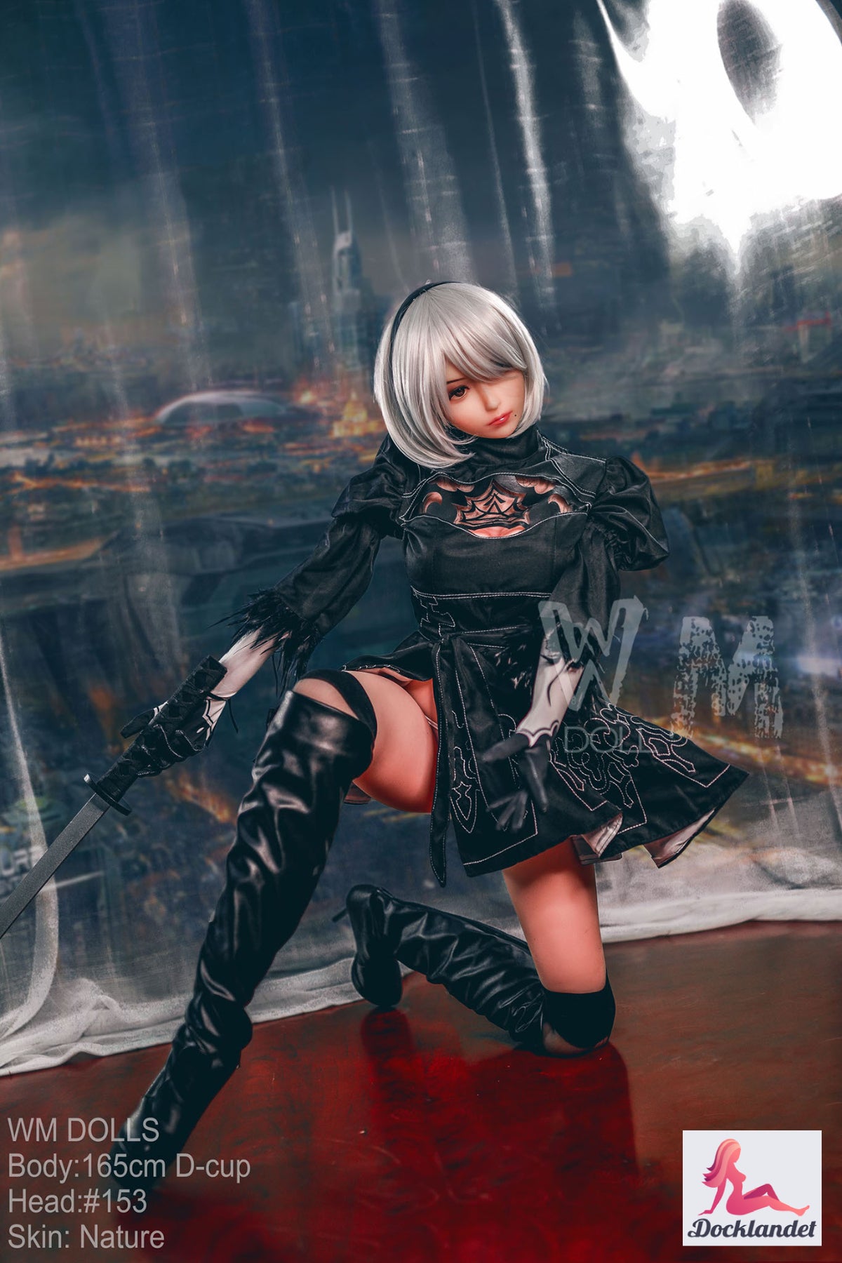 Yora 2b poupée sexuelle (WM-Doll 165 cm D-Kupa #153 TPE)
