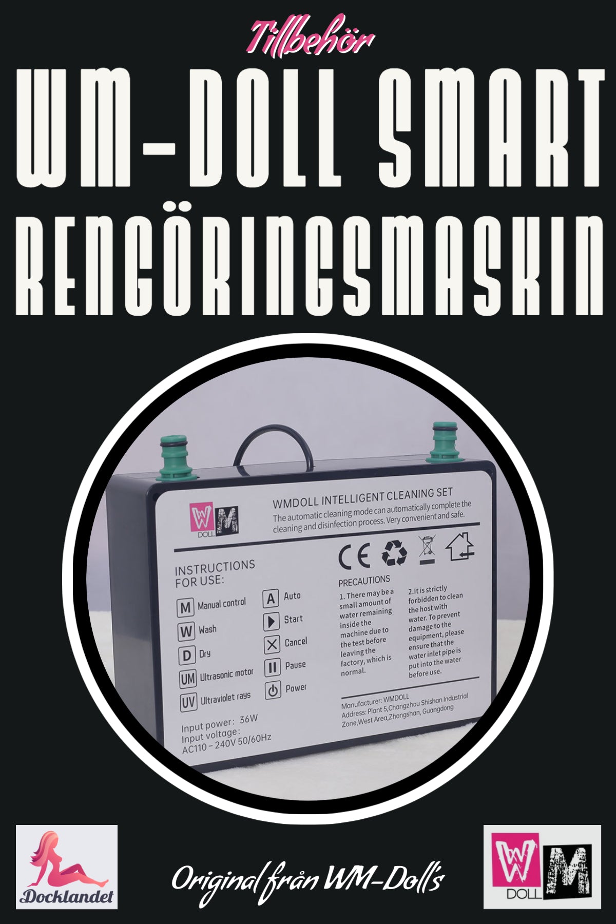 Machine de nettoyage intelligente (WM-Doll)