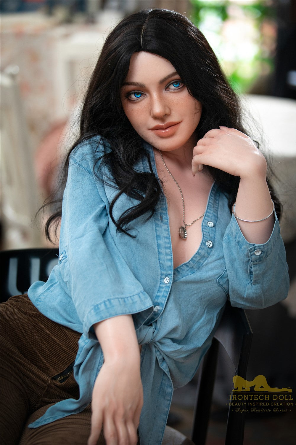 Marly poupée sexuelle (Irontech Doll 152cm Bonnet A S27 Silicone)