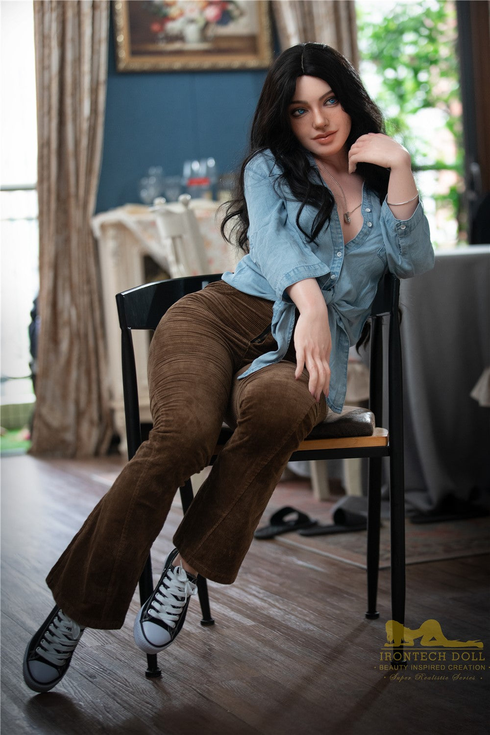 Marly poupée sexuelle (Irontech Doll 152cm Bonnet A S27 Silicone)