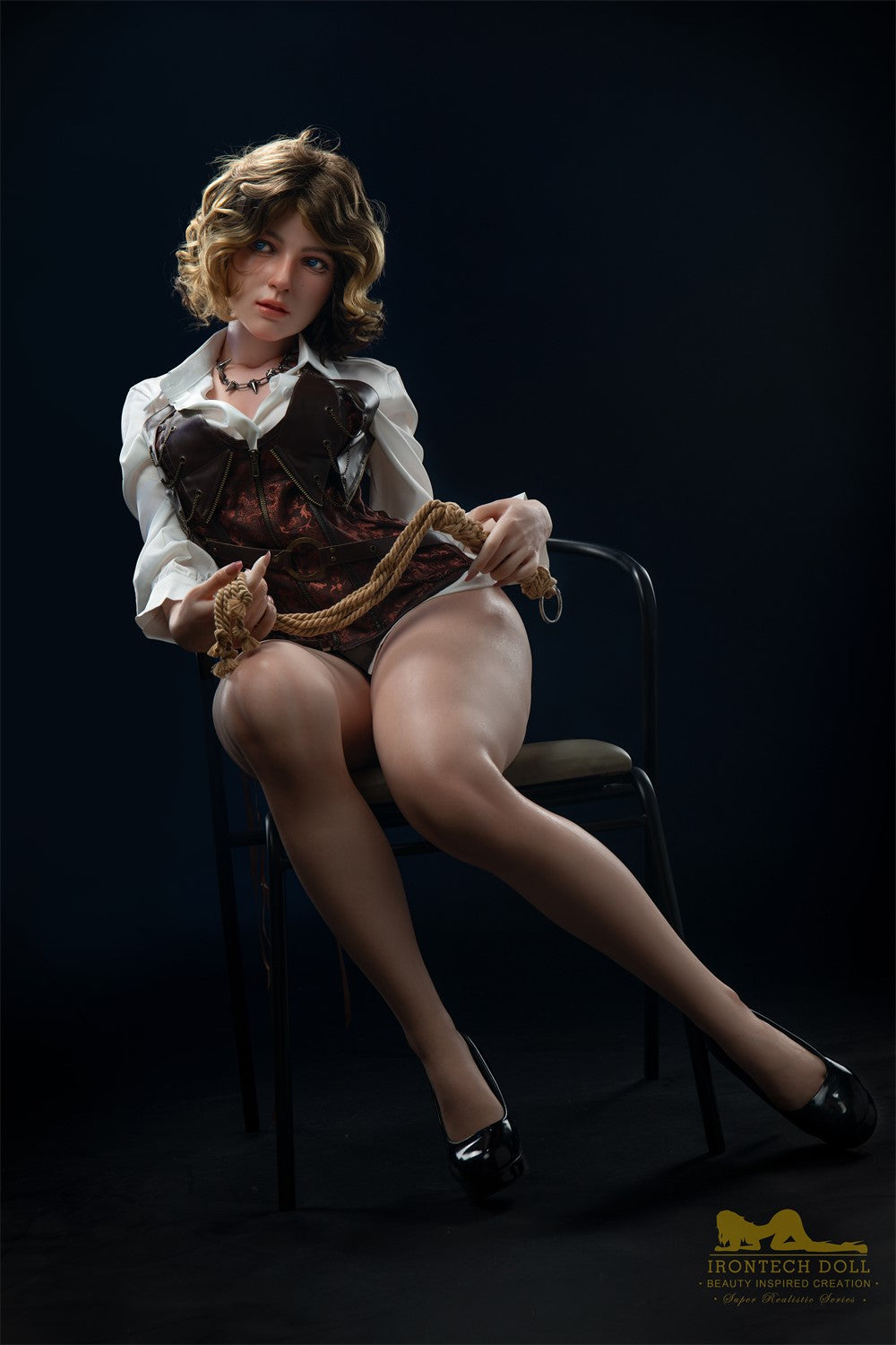 Sablonneux poupée sexuelle (Irontech Doll 153 cm (E-Kupa S29 Silicone)