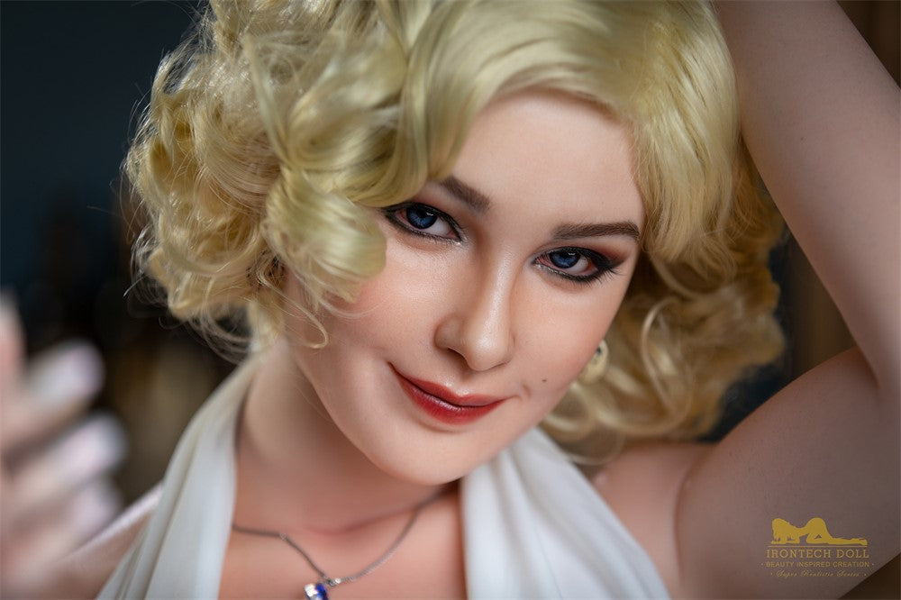 Marilyne poupée sexuelle (Irontech Doll 164 cm (E-cup S12 Silicone)
