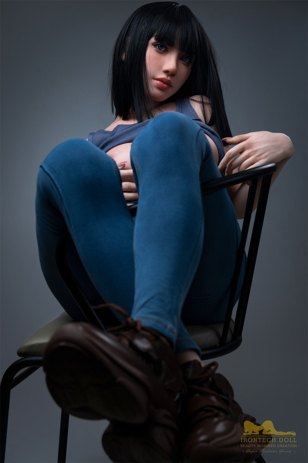Rita poupée sexuelle (Irontech Doll 153 cm E-Cup S30 Silicone)