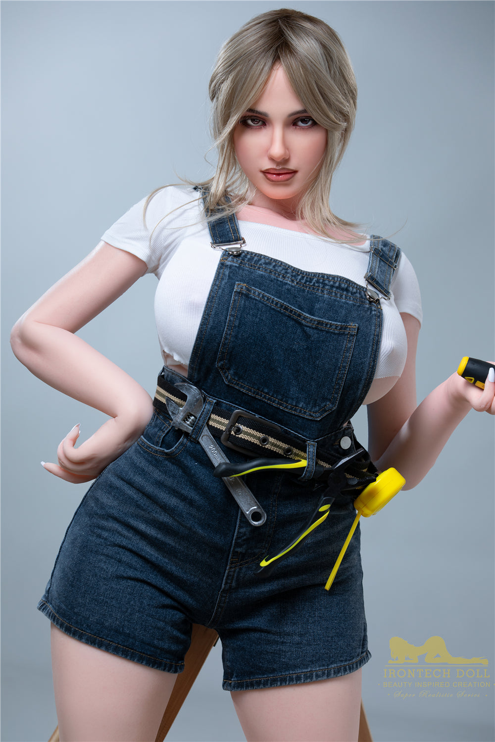 Claudie poupée sexuelle (Irontech Doll 160 cm H-Kupa S17 Silicone)