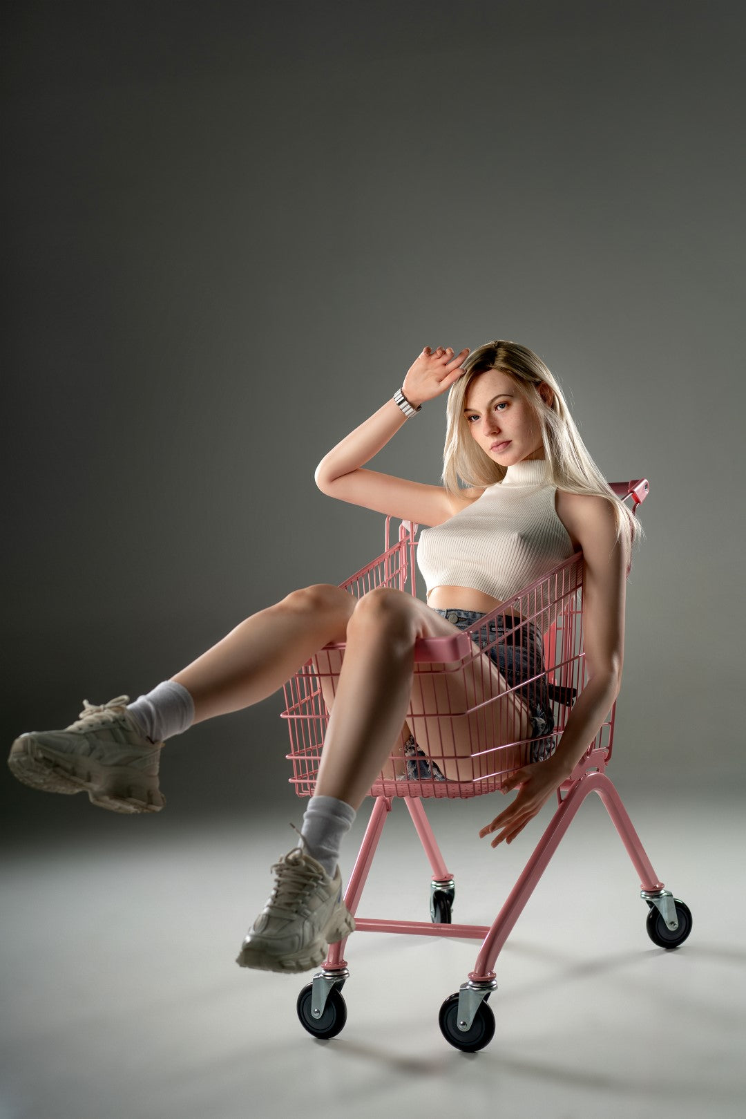 Évelina poupée sexuelle (Zelex 175 cm (E-Cup GE98-1 Silicone)