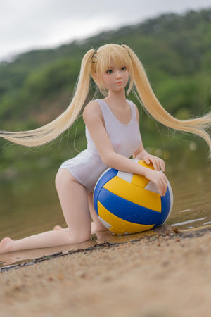 Marie rose mini poupée sexuelle (AXB Doll 85 cm B-tpup GF05-1 Silicone) EXPRESS