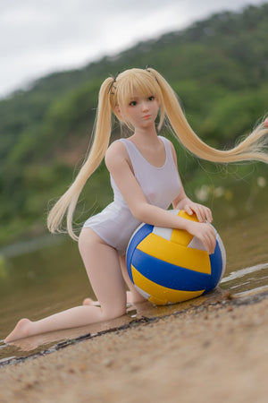 Marie rose mini poupée sexuelle (Zelex 85 cm B-tpup GF05-1 Silicone)