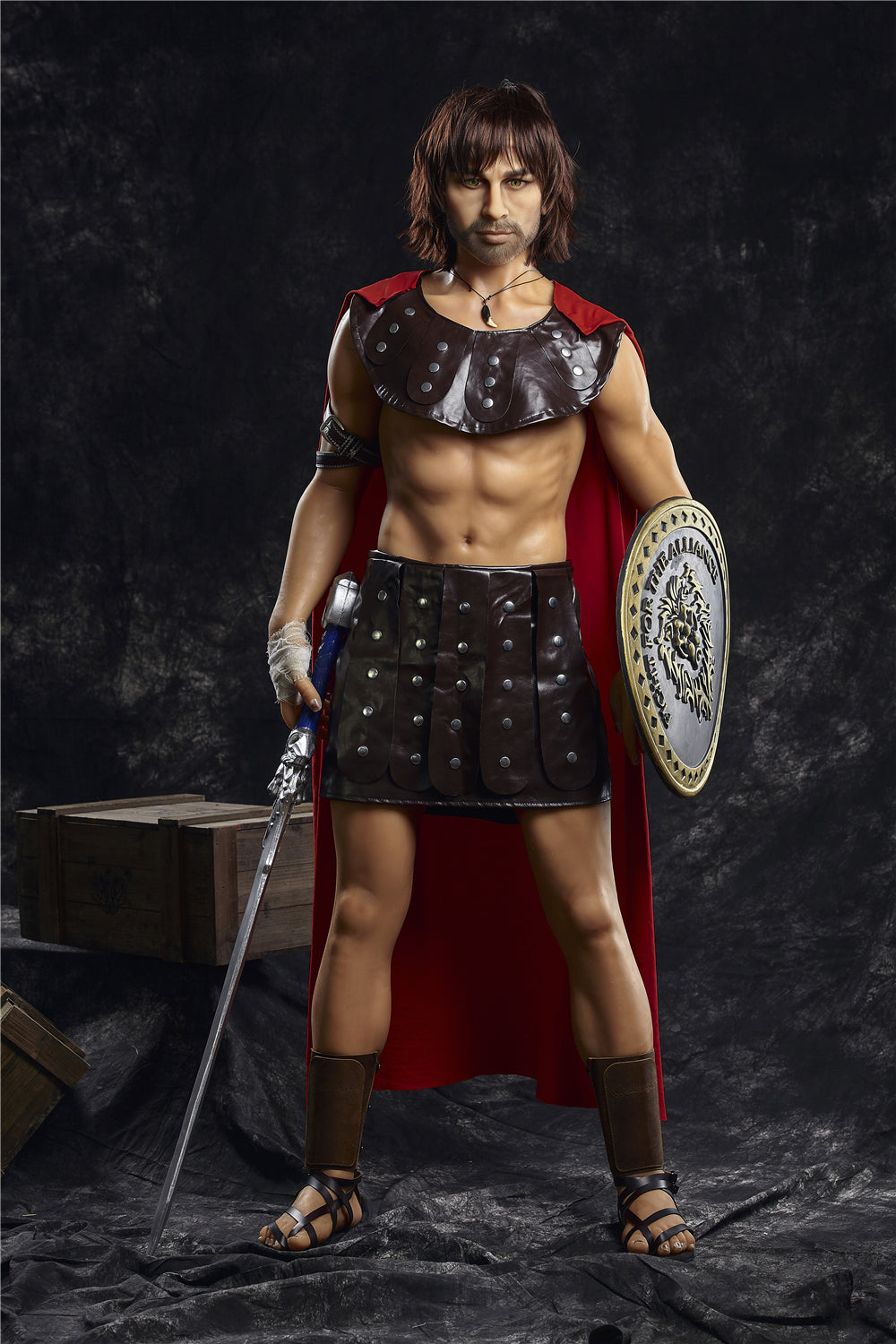 Charles Centurion mâle poupée sexuelle (Irontech Doll 162cm # 201 TPE)