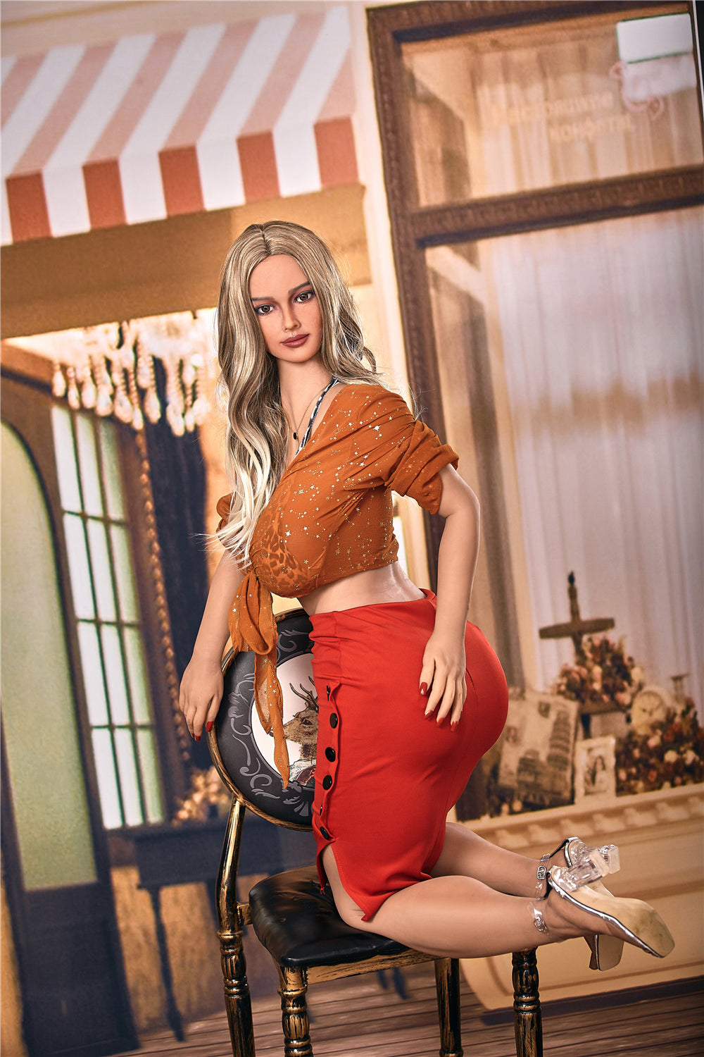 Hellène poupée sexuelle (Irontech Doll 158 cm bonnet F #34 TPE)