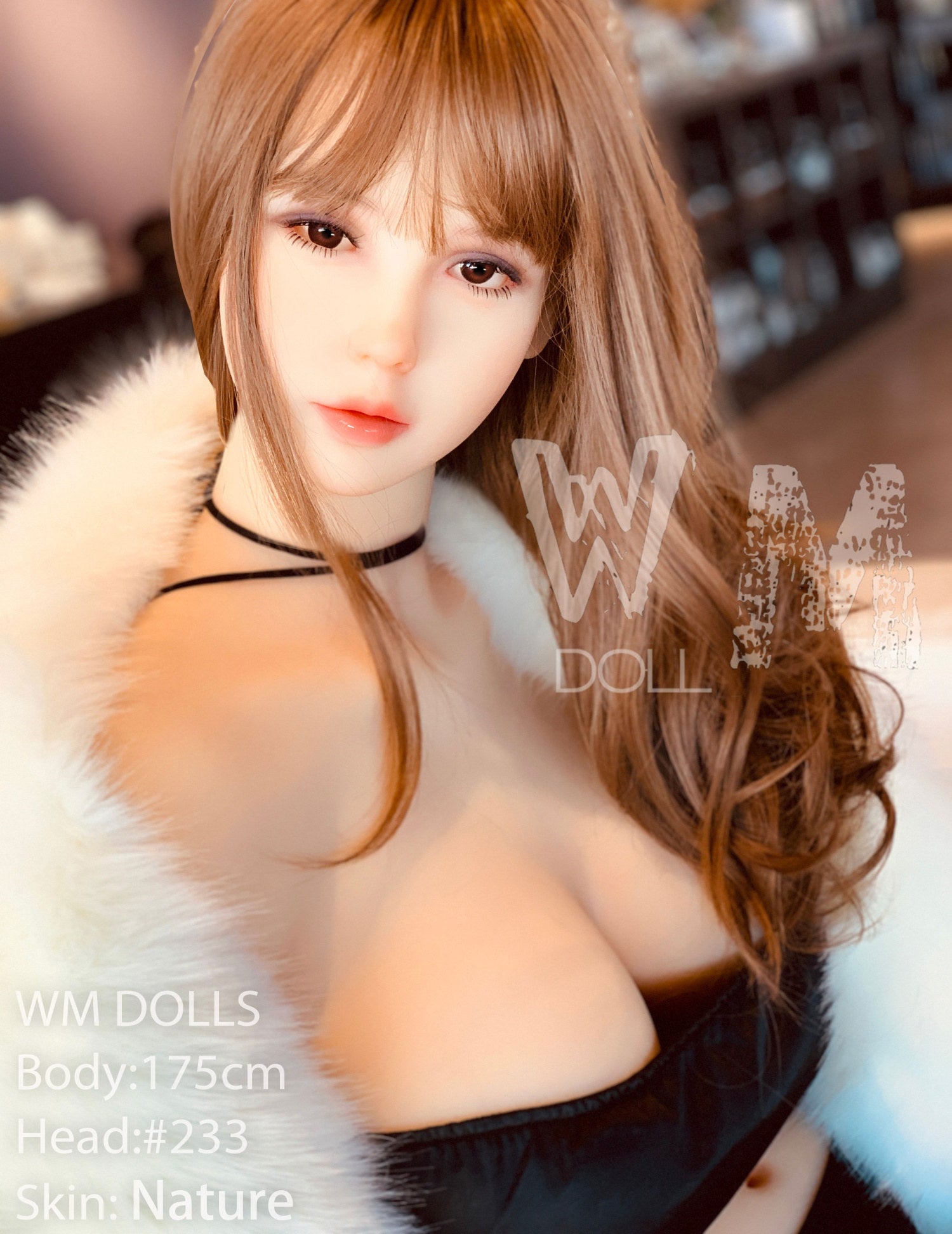 Adeline poupée sexuelle (WM-Doll Bonnet G 175 cm #233 TPE)