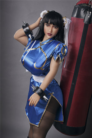 Chun-li poupée sexuelle (Irontech Doll 158cm f-tUP # 69 tPE)