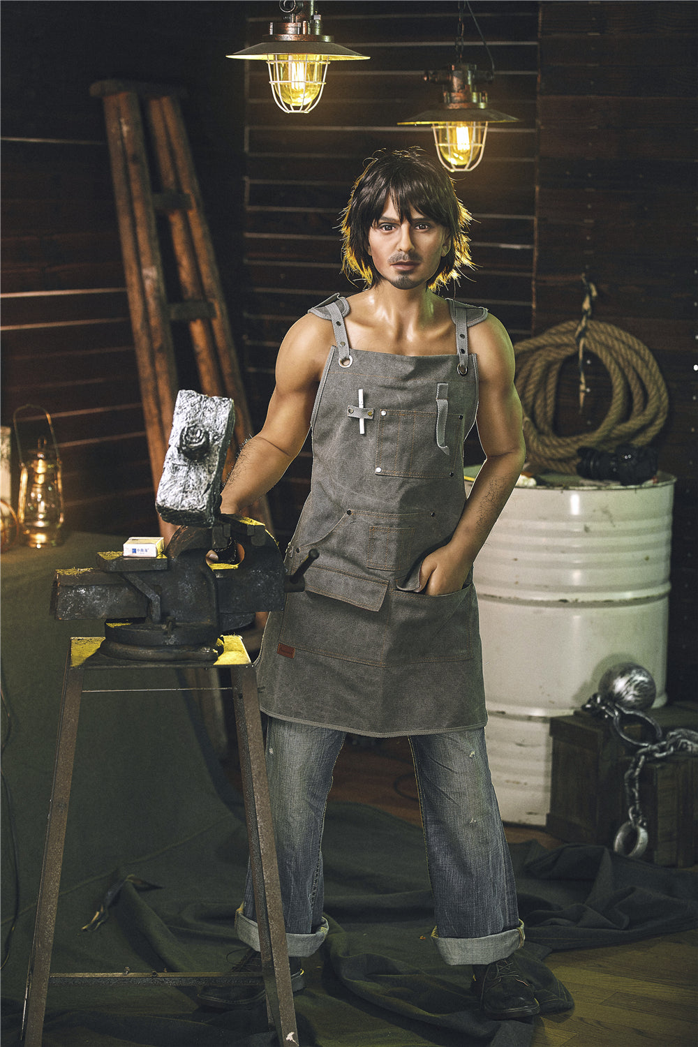 Nicolas mâle poupée sexuelle (Irontech Doll 162 cm #204 TPE)