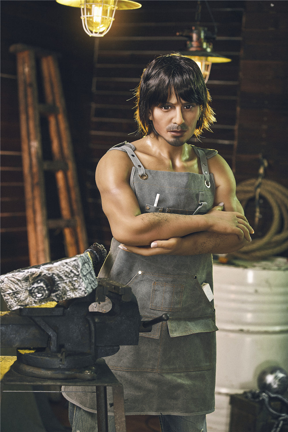 Nicolas mâle poupée sexuelle (Irontech Doll 162 cm #204 TPE)