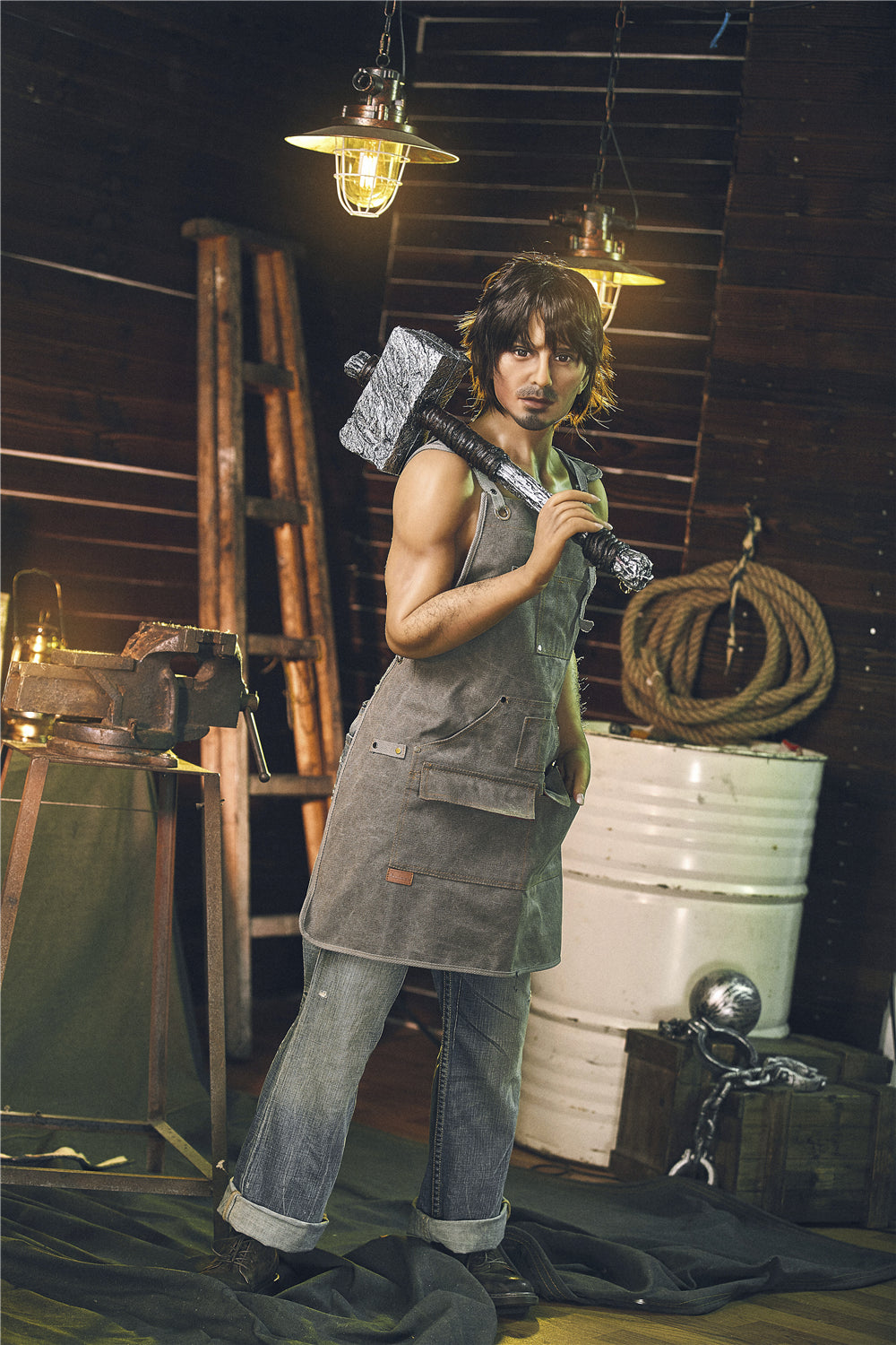 Nicolas mâle poupée sexuelle (Irontech Doll 162 cm #204 TPE)