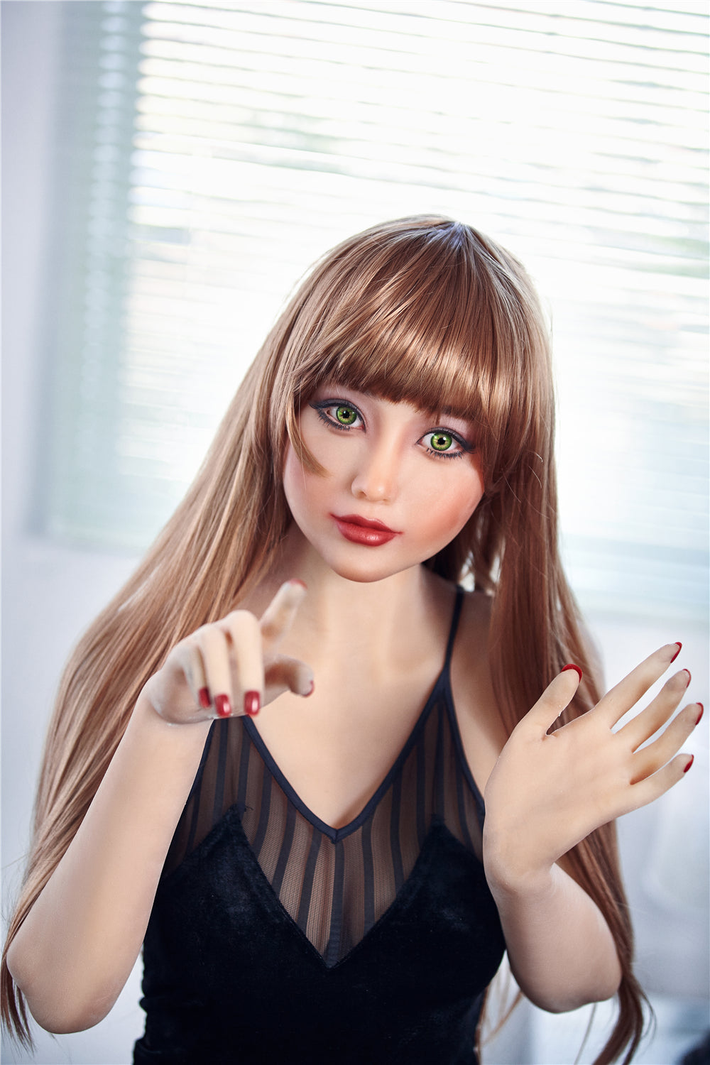 Katja poupée sexuelle (Irontech Doll 163cm Bonnet C #74 TPE)