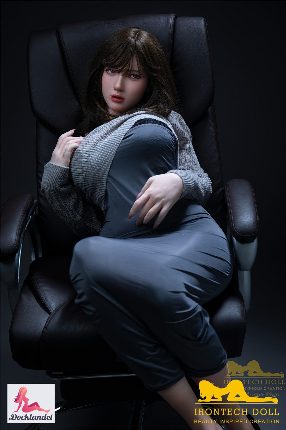 Hana poupée sexuelle (Irontech Doll 165cm F-Kupa S1 Silicone)