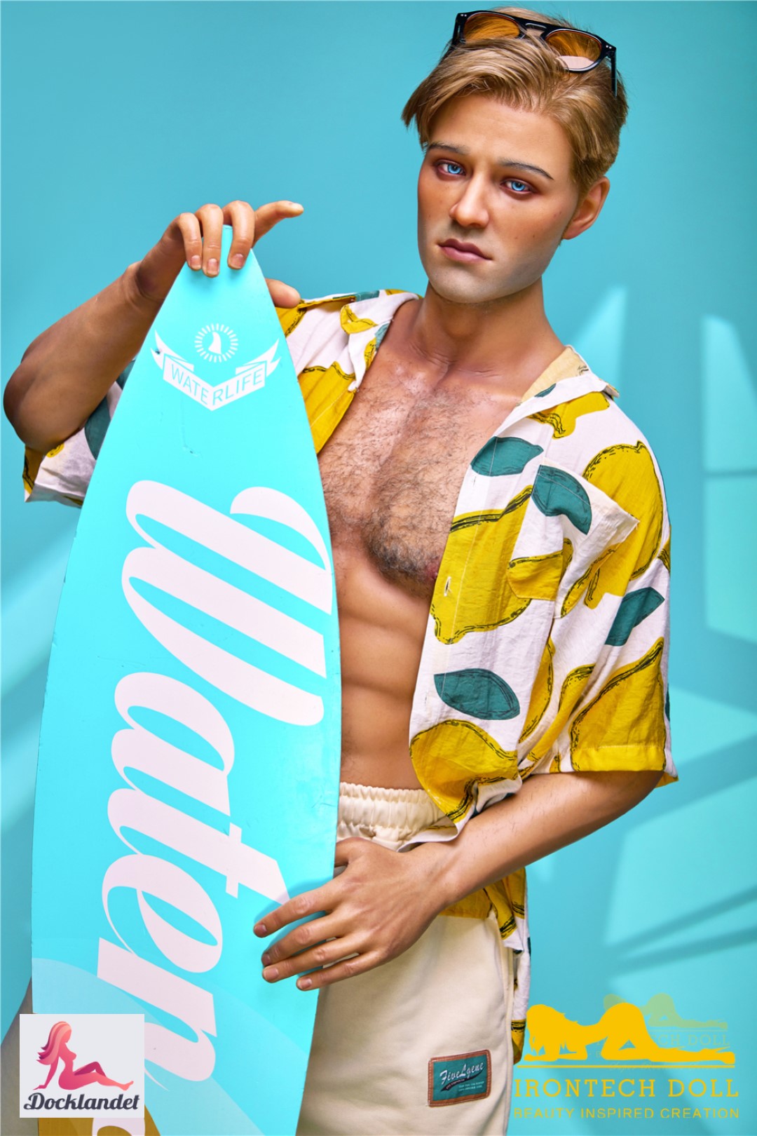 Jack mâle poupée sexuelle (Irontech Doll 176 cm M4 Silicone)