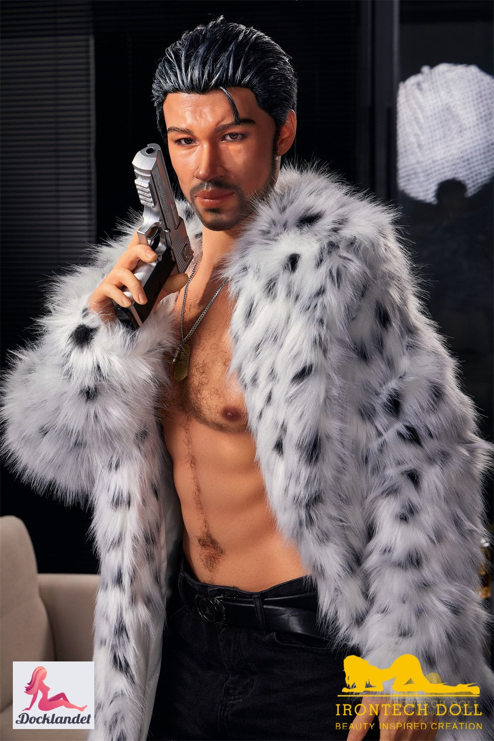 Mâle de Gregor poupée sexuelle (Irontech Doll 170cm M7 Silicone)