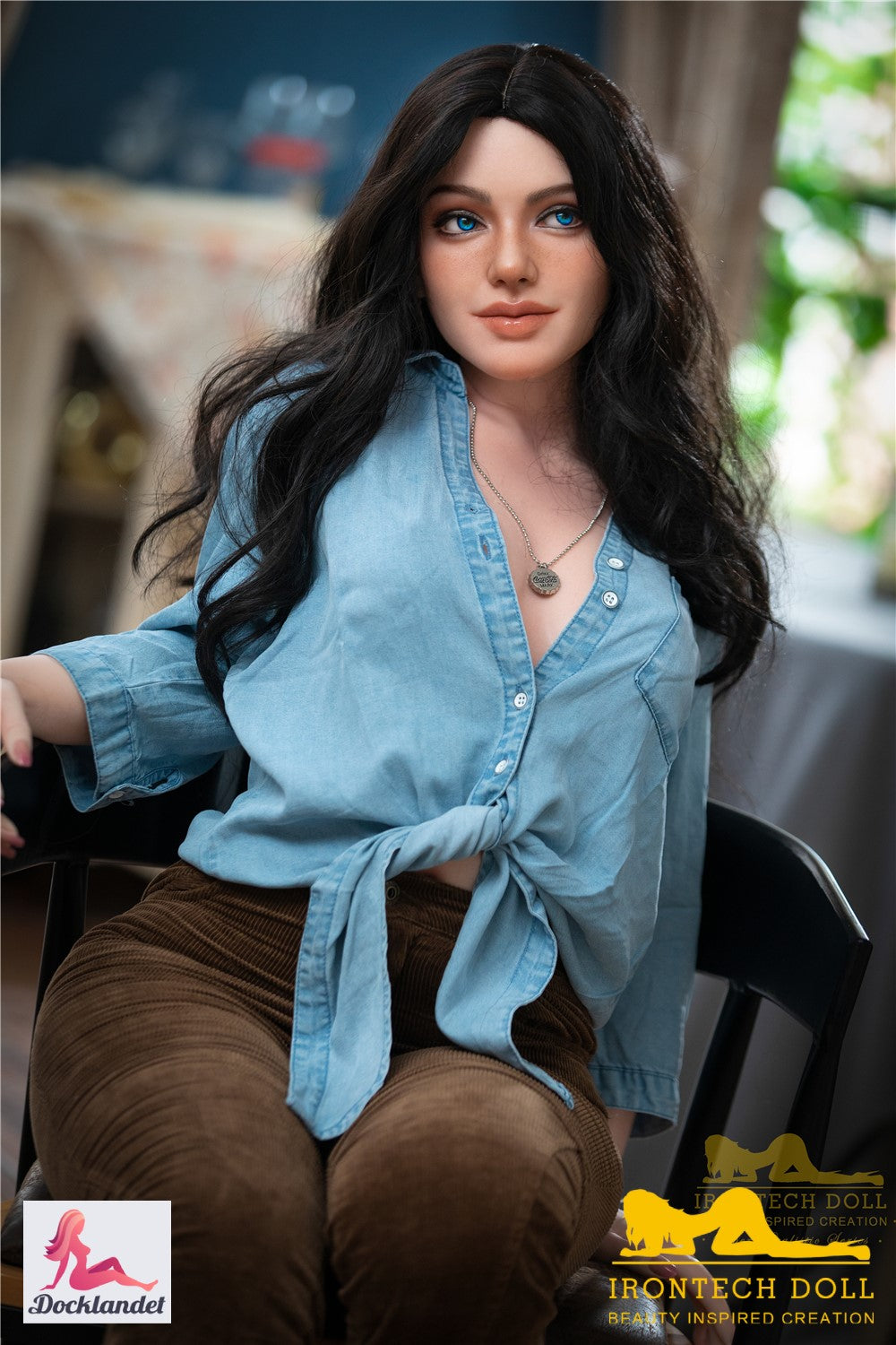 Marly poupée sexuelle (Irontech Doll 152cm Bonnet A S27 Silicone)