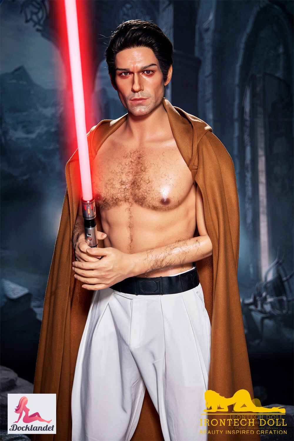 Luc mâle poupée sexuelle (Irontech Doll 170 cm M5 Silicone)