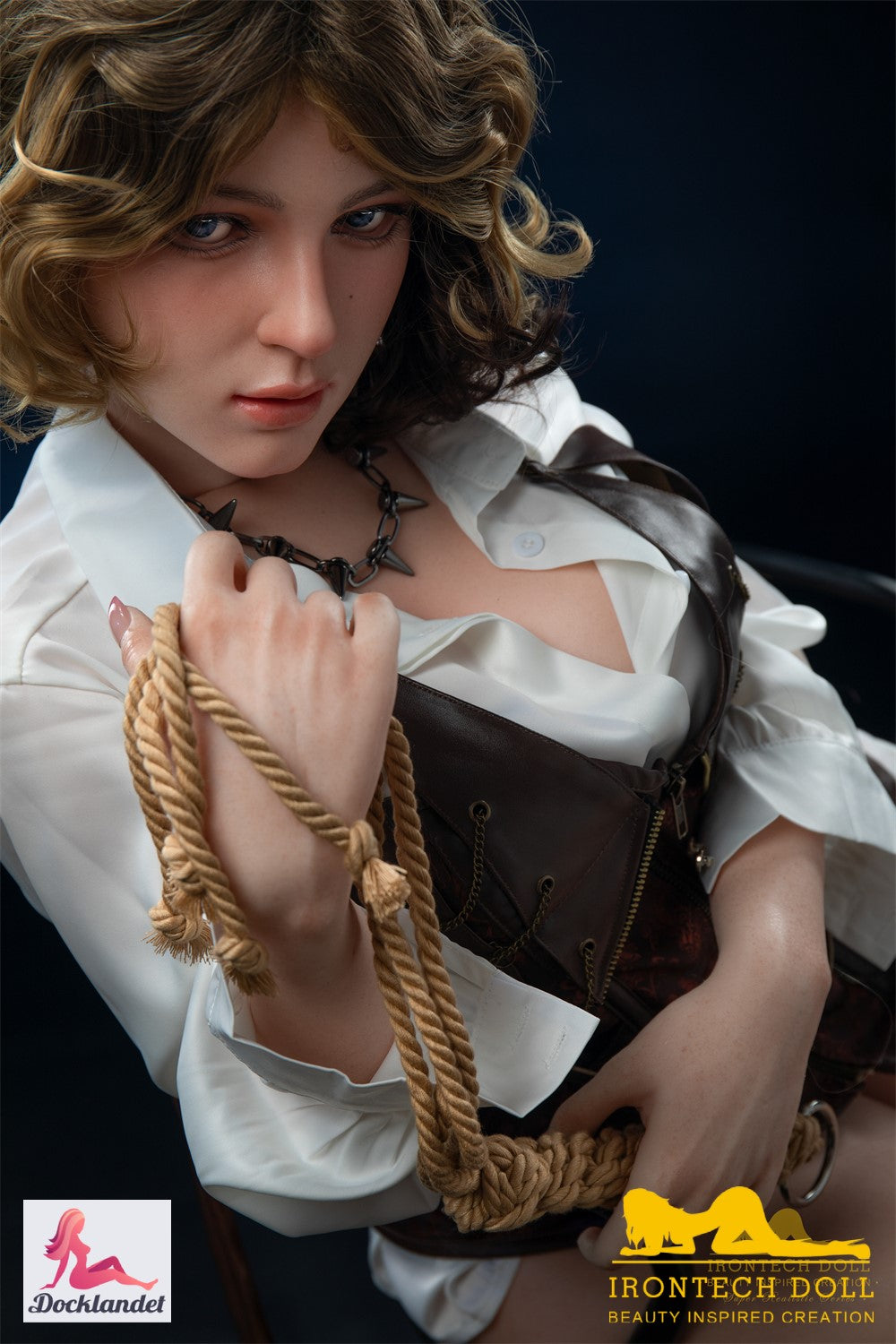 Sablonneux poupée sexuelle (Irontech Doll 153 cm (E-Kupa S29 Silicone)
