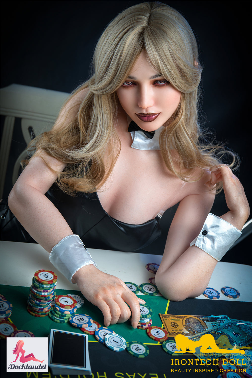 Gladys poupée sexuelle (Irontech Doll 168cm bonnet B S13 Silicone)