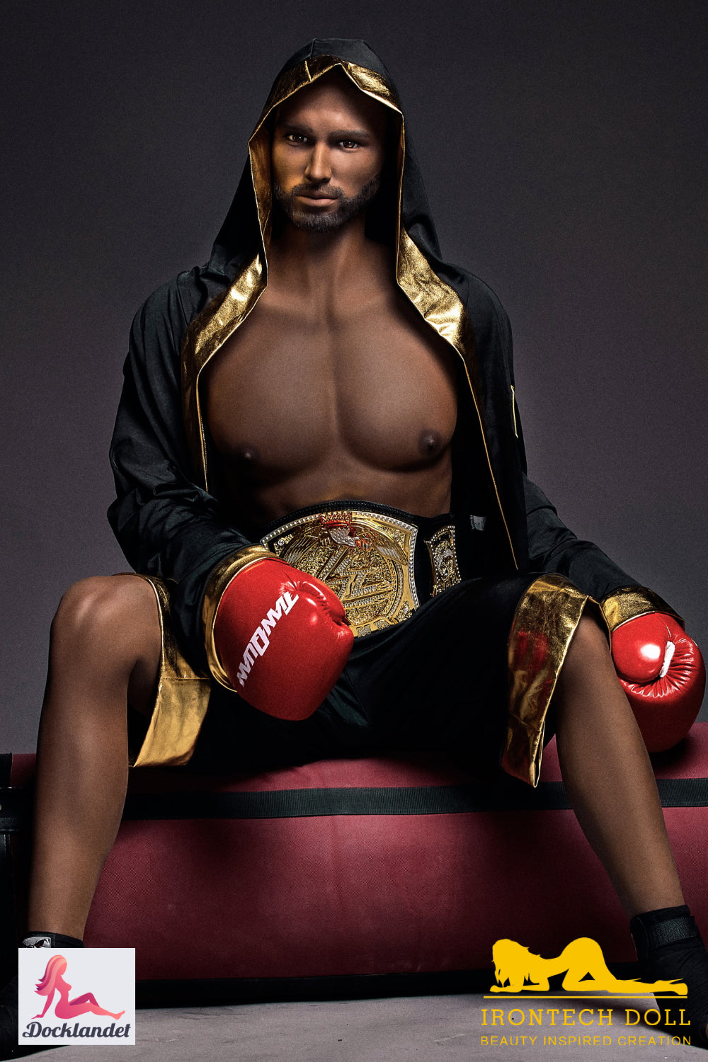 Kelvin mâle poupée sexuelle (Irontech Doll 175 cm #203 TPE)