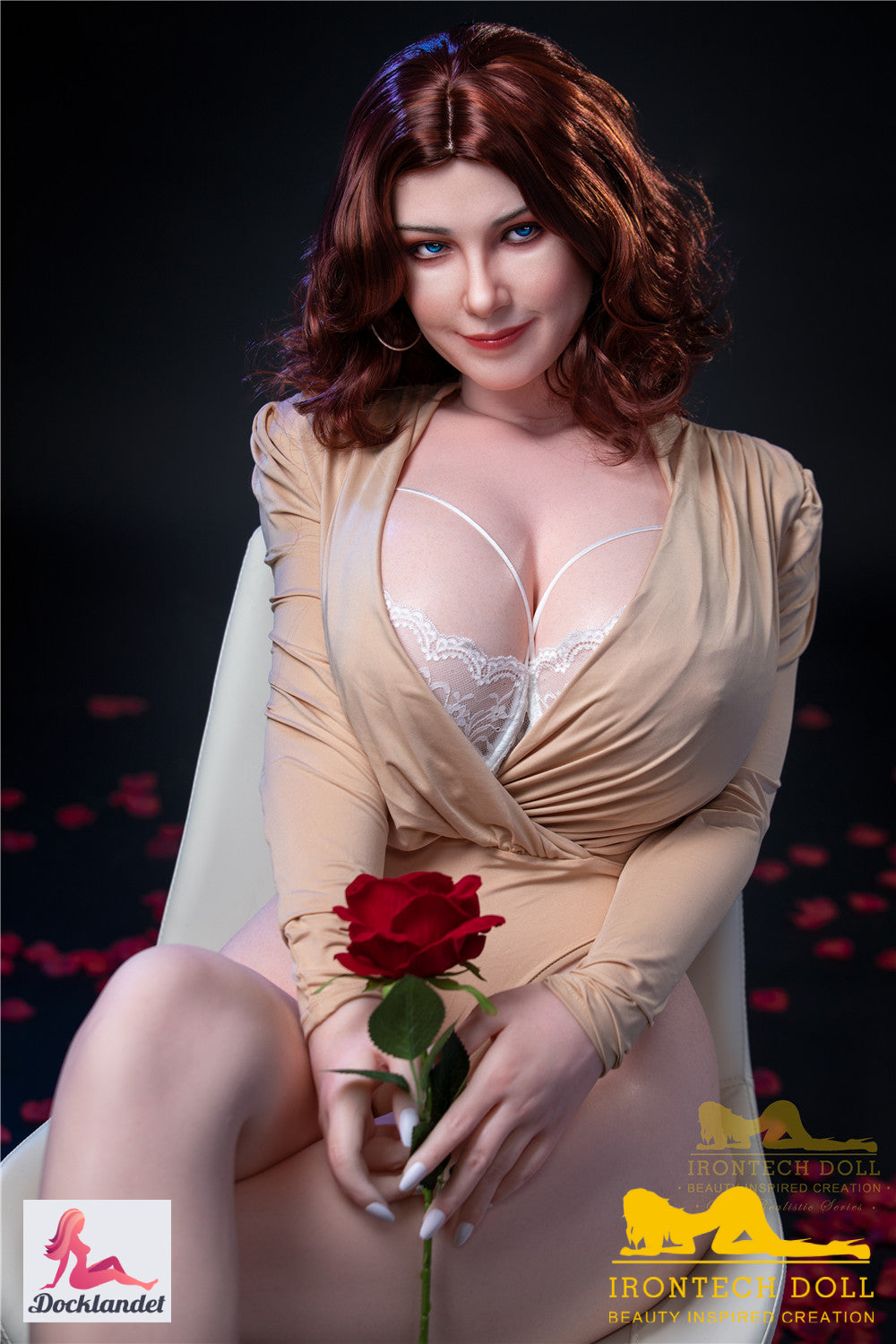 Carmel poupée sexuelle (Irontech Doll 160cm H-KupA S12 Silicone)