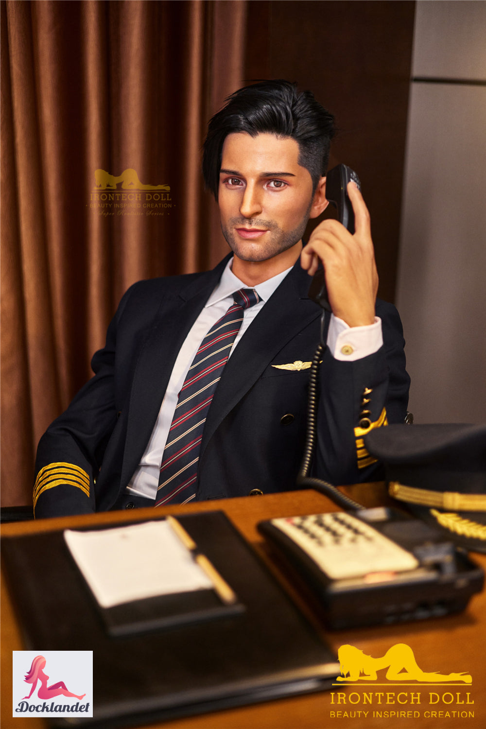 Georges mâle poupée sexuelle (Irontech Doll 176 cm m3 silicone)