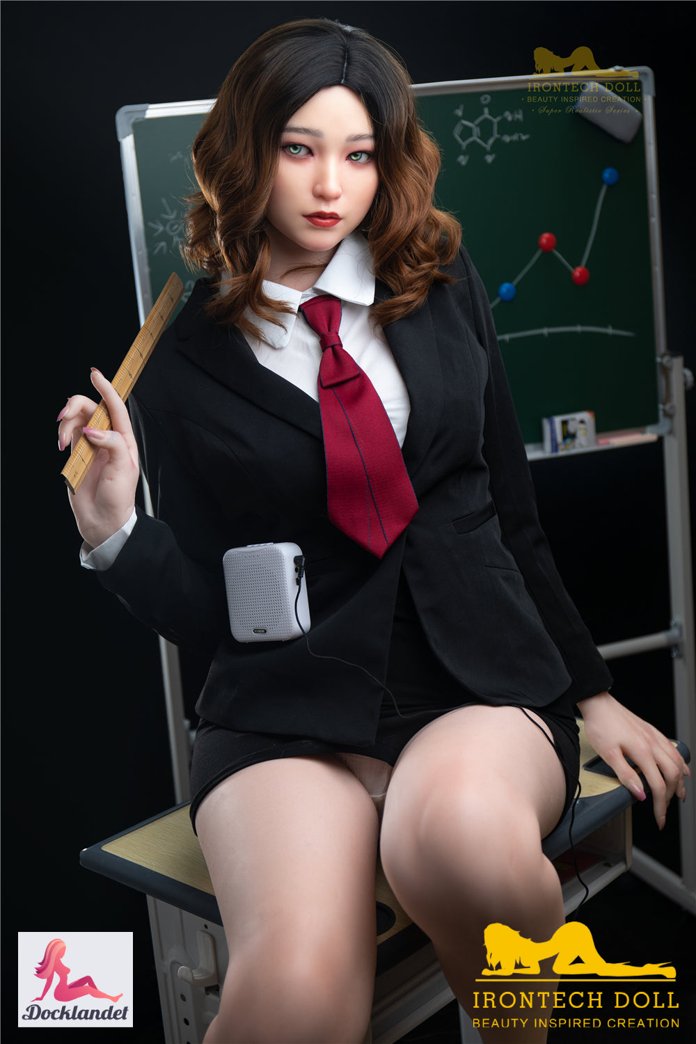 Caroline poupée sexuelle (Irontech Doll 166 cm bonnet B S10 Silicone)