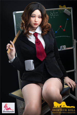 Karolina poupée sexuelle (Irontech Doll 166cm B-Cup S10 Silicone)