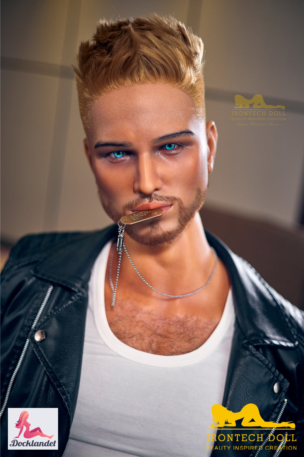 Mâle de Kevin poupée sexuelle (Irontech Doll 176cm M1 Silicone)