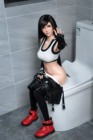 Tifa Mini poupée sexuelle (Game Lady 100 cm e-top n ° 03 Silicone)