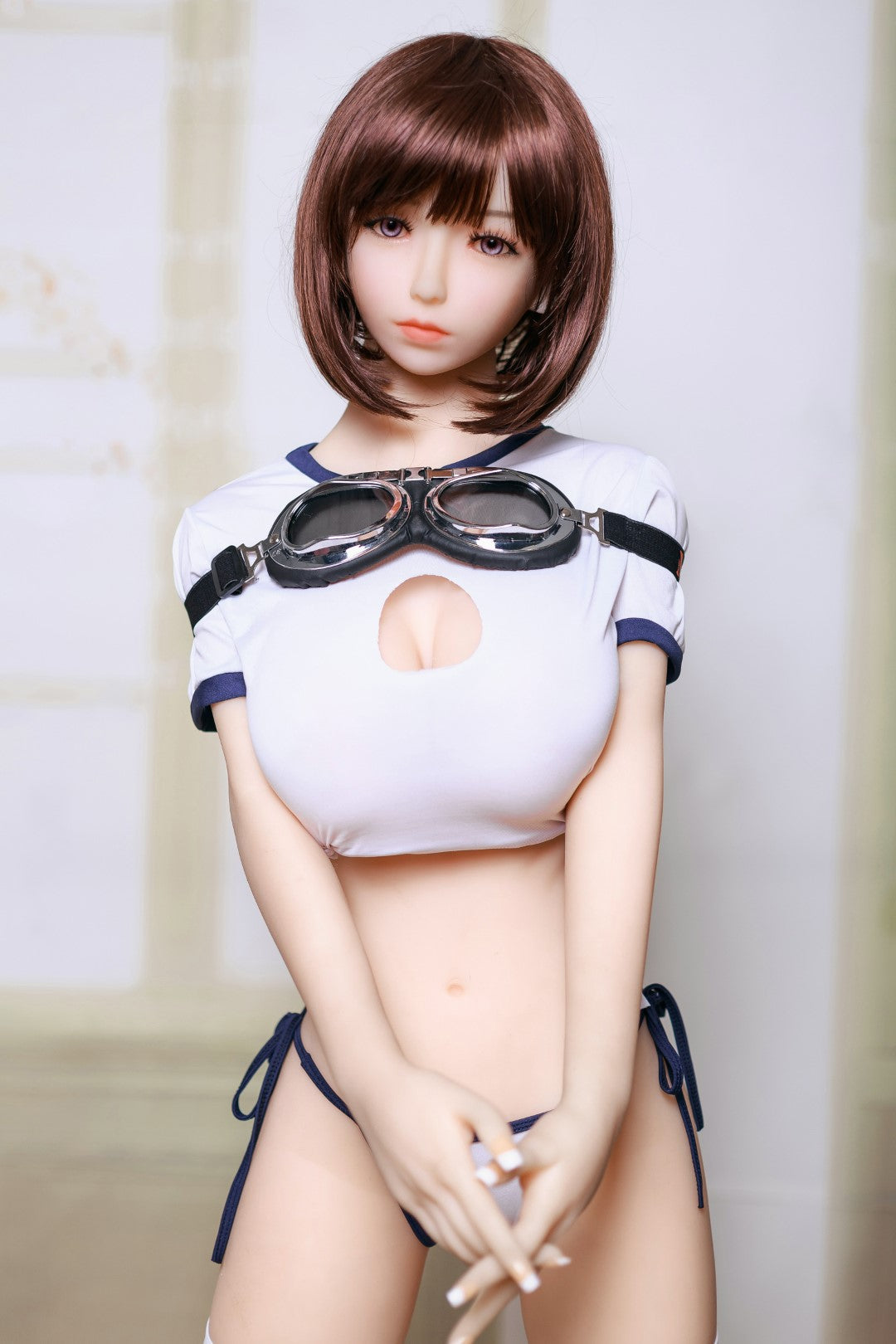 Yui poupée sexuelle (Aibei Doll 158cm e-tpE TPE)