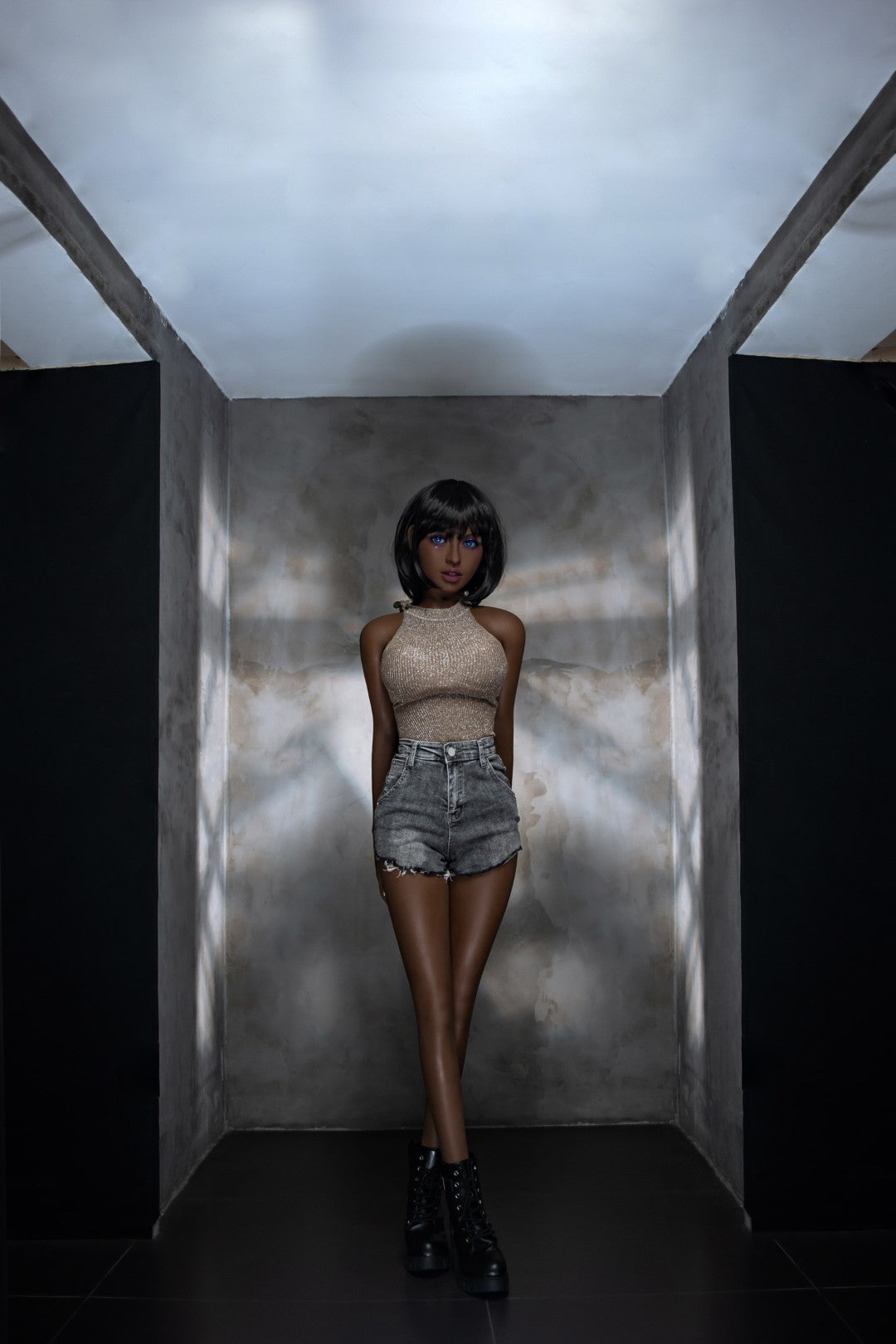 Ester poupée sexuelle (Aibei Doll 148cm d-kupa tpe)