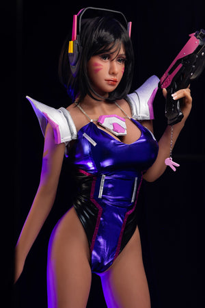 D.va poupée sexuelle (Aibei Doll 148 cm e-tpE TPE)