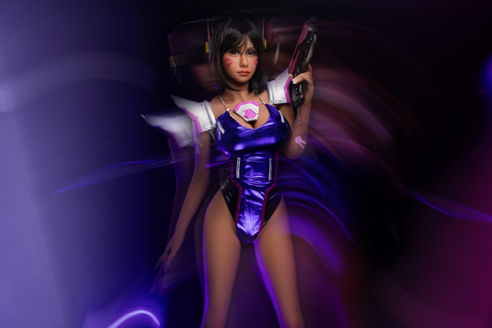 D.va poupée sexuelle (Aibei Doll 148 cm e-tpE TPE)