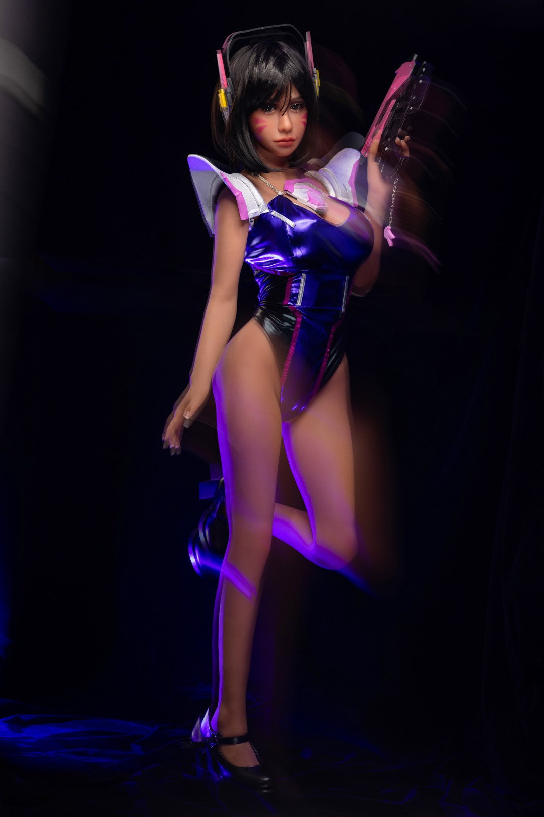 D.va poupée sexuelle (Aibei Doll 148 cm e-tpE TPE)