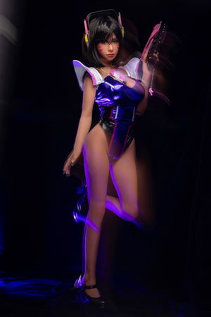 D.va poupée sexuelle (Aibei Doll 148 cm e-tpE TPE)