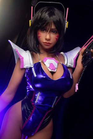 D.va poupée sexuelle (Aibei Doll 148 cm e-tpE TPE)