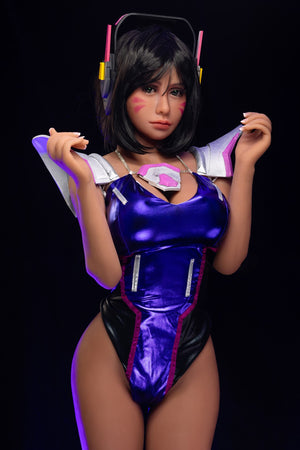 D.va poupée sexuelle (Aibei Doll 148 cm e-tpE TPE)