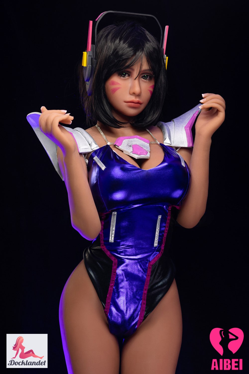 D.va poupée sexuelle (Aibei Doll 148 cm e-tpE TPE)