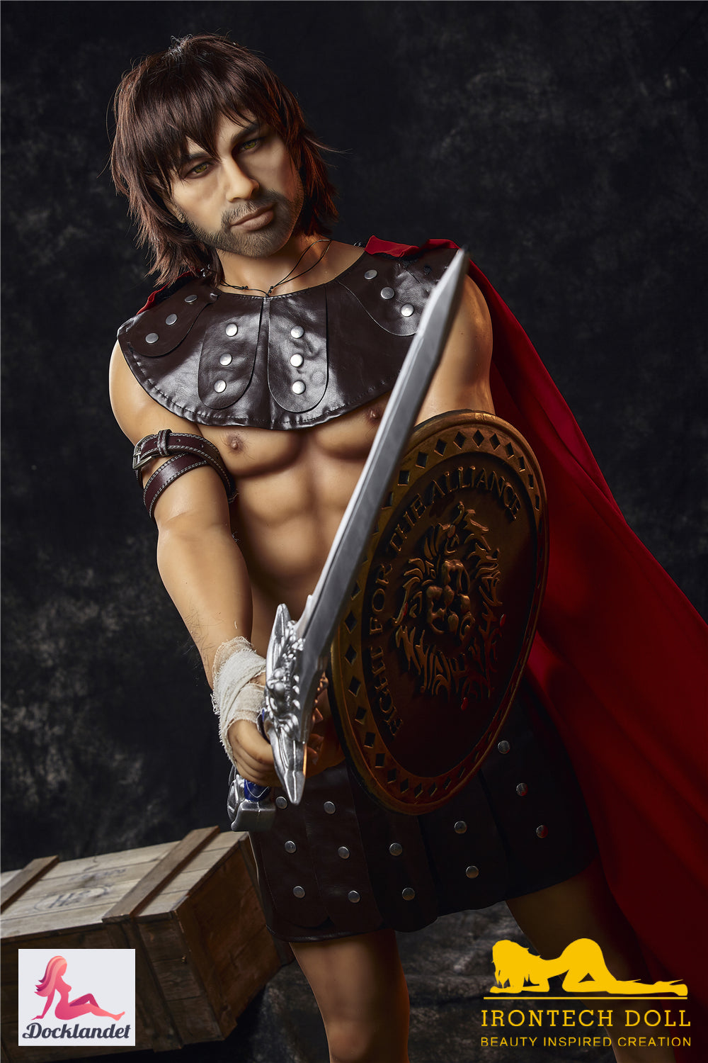 Charles Centurion mâle poupée sexuelle (Irontech Doll 162 cm #201 TPE)