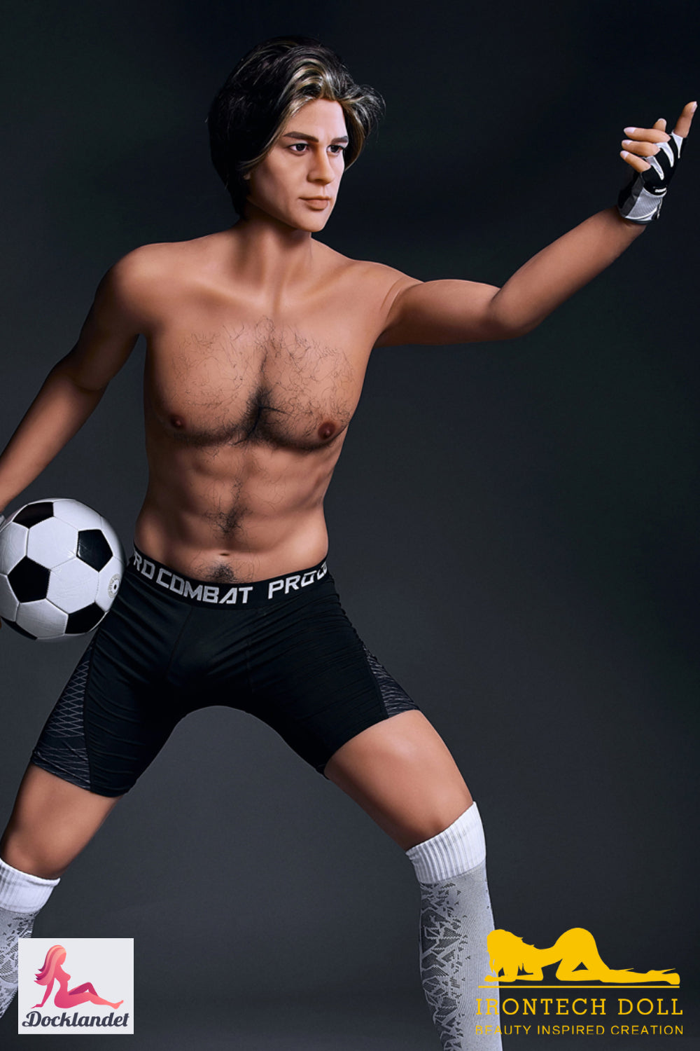 Charles mâle poupée sexuelle (Irontech Doll 175cm # 201 TPE)